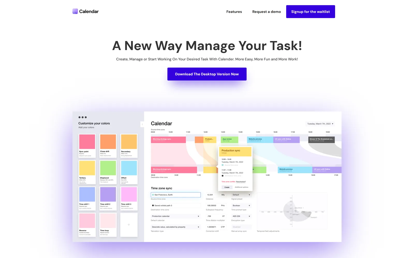 Calendar: Task and calendar app